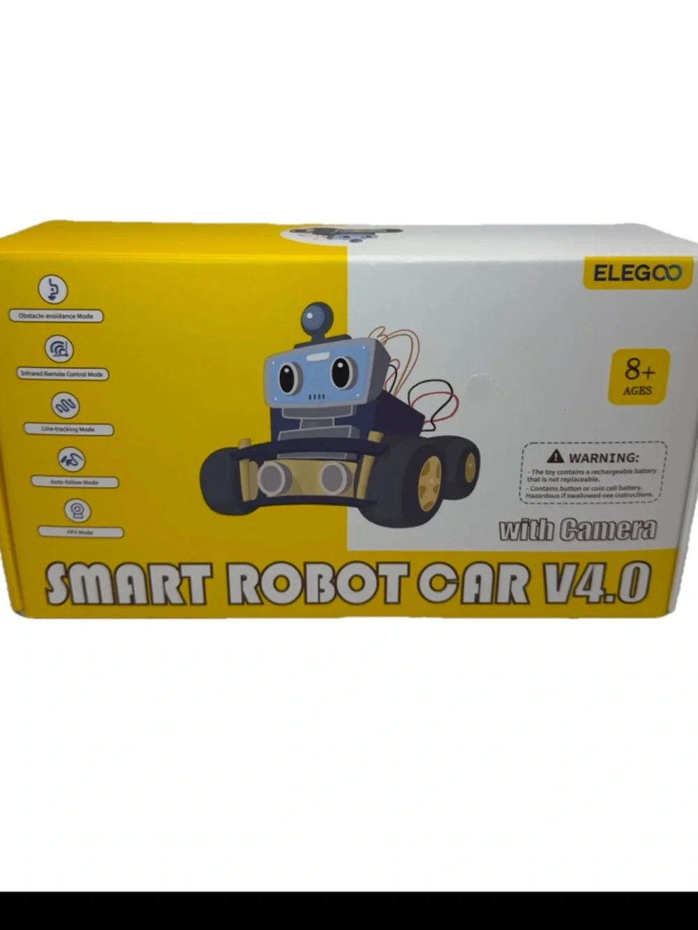 ELEGOO SMART ROBOT CAR V4.0 WITH CAMERA new opened box, S.T.E.M. Robotic Kit